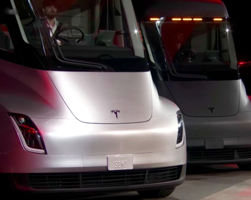 Fercam Porta In Europa Il Primo Camion Elettrico Tesla Semi Truck