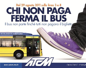 Modena: parte la campagna anti-abusivi sui bus