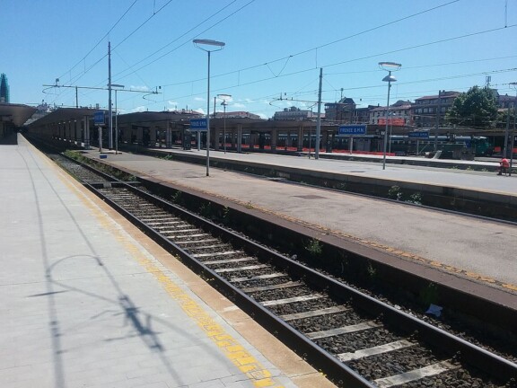 Stazioni Ferroviarie d Italia tra i binari di Firenze Santa Maria