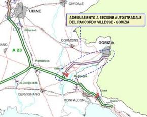 Villesse-Gorizia: dal 2012 sarà autostrada