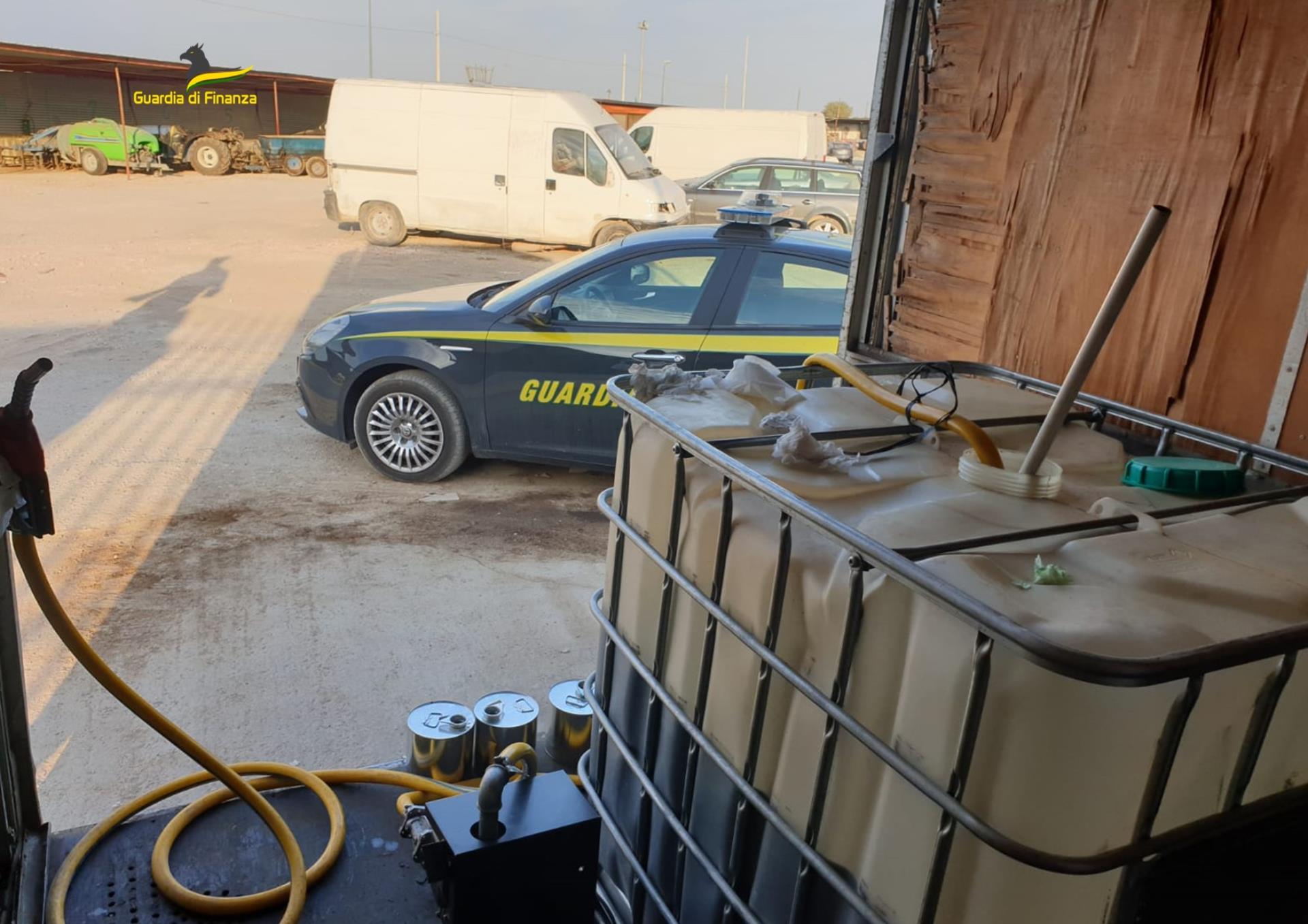 Foggia: sequestrati 24mila litri di gasolio destinati al traffico illecito