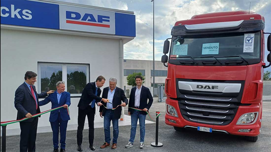 DAF Used Trucks Center: inaugurato a Piacenza un nuovo centro per l’usato DAF