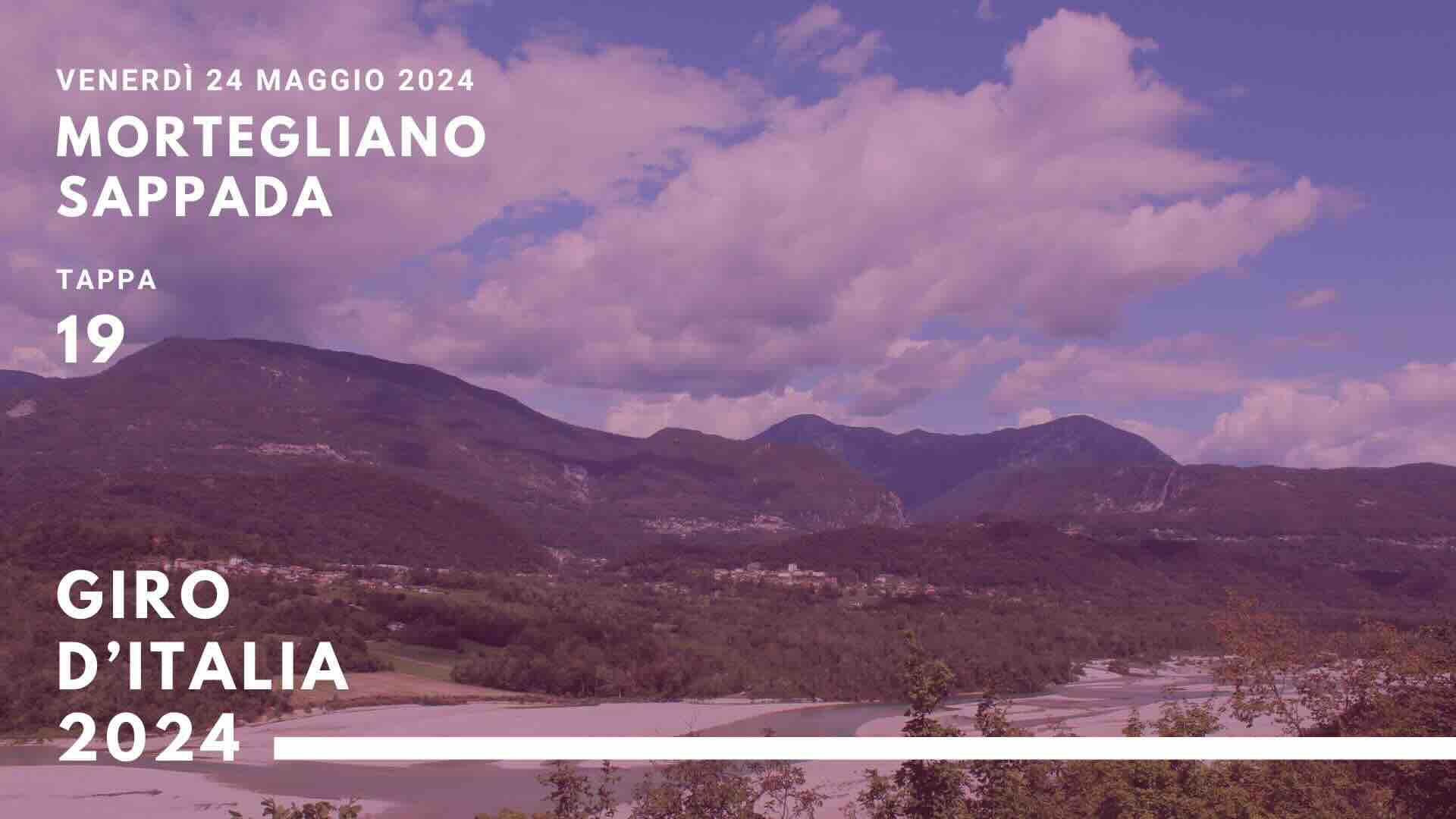 Giro D’Italia a Mortegliano Sappada in Friuli  strade chiuse