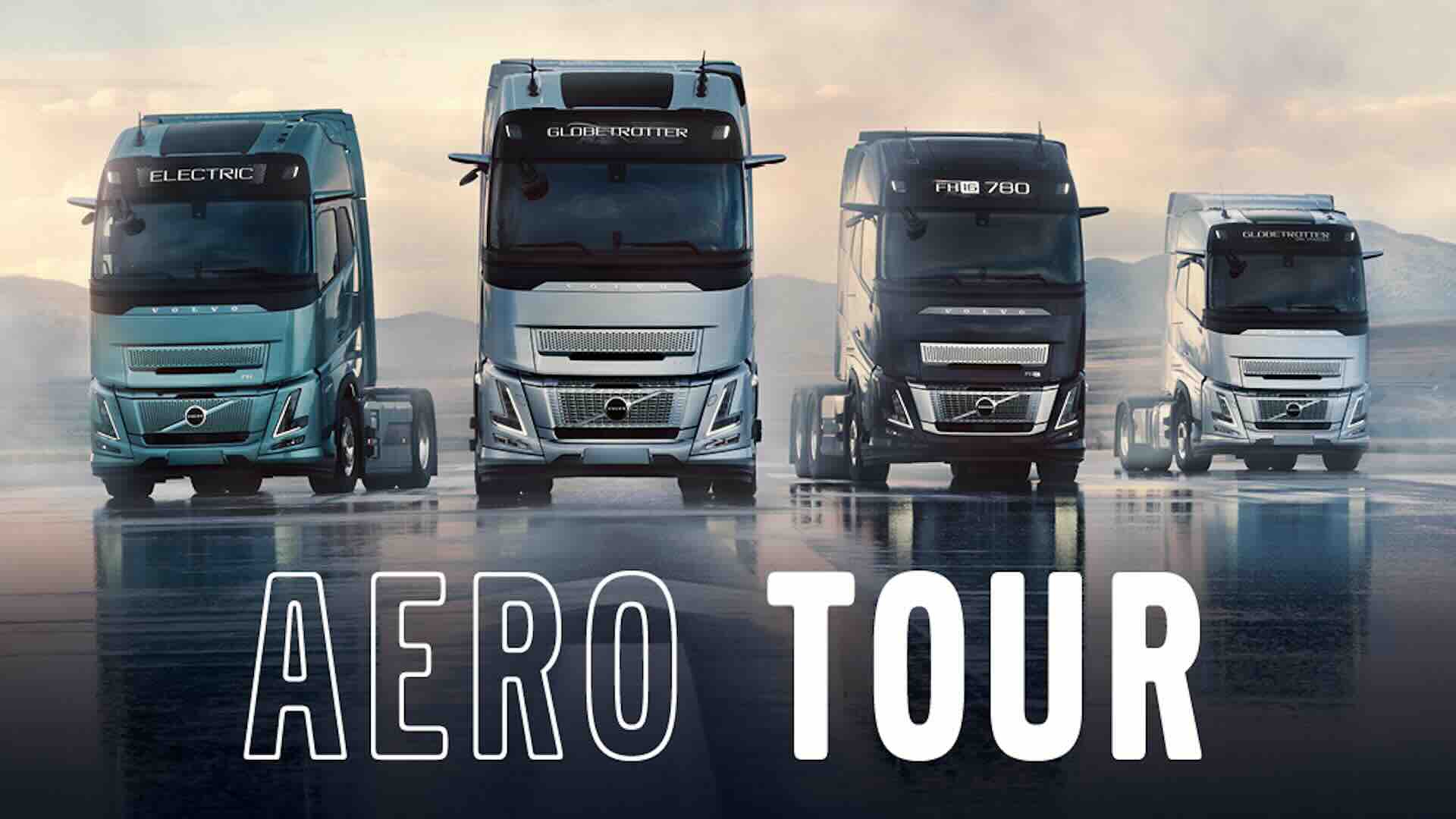 Volvo Trucks: Aero Tour, test drive su camion Aero
