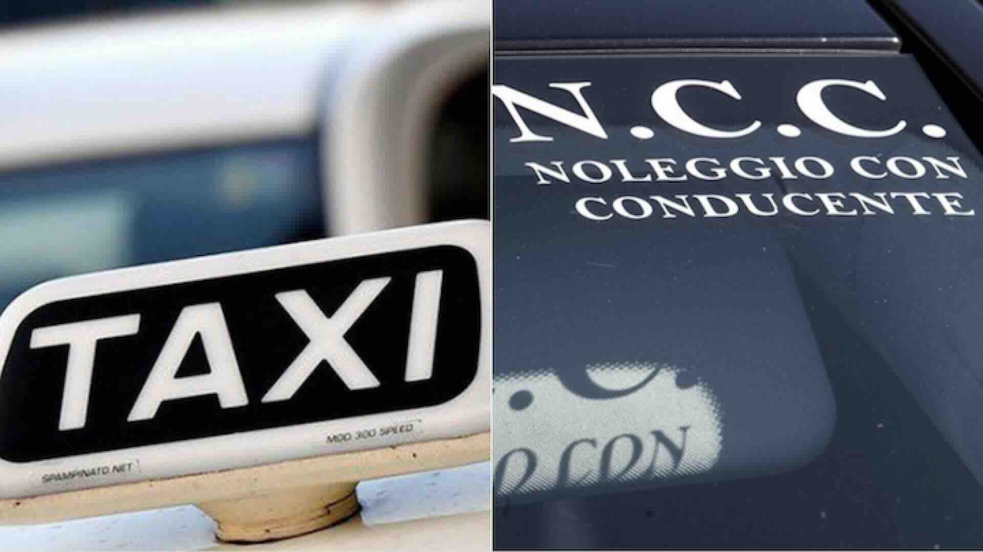 Taxi NCC: obbligo registrazione al Registro Elettronico Nazionale RENT