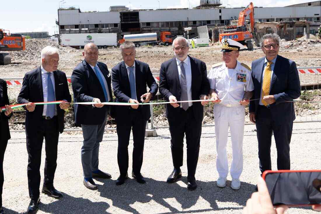 Porto di Venezia: inaugurati i lavori per il nuovo terminal container Montesyndial