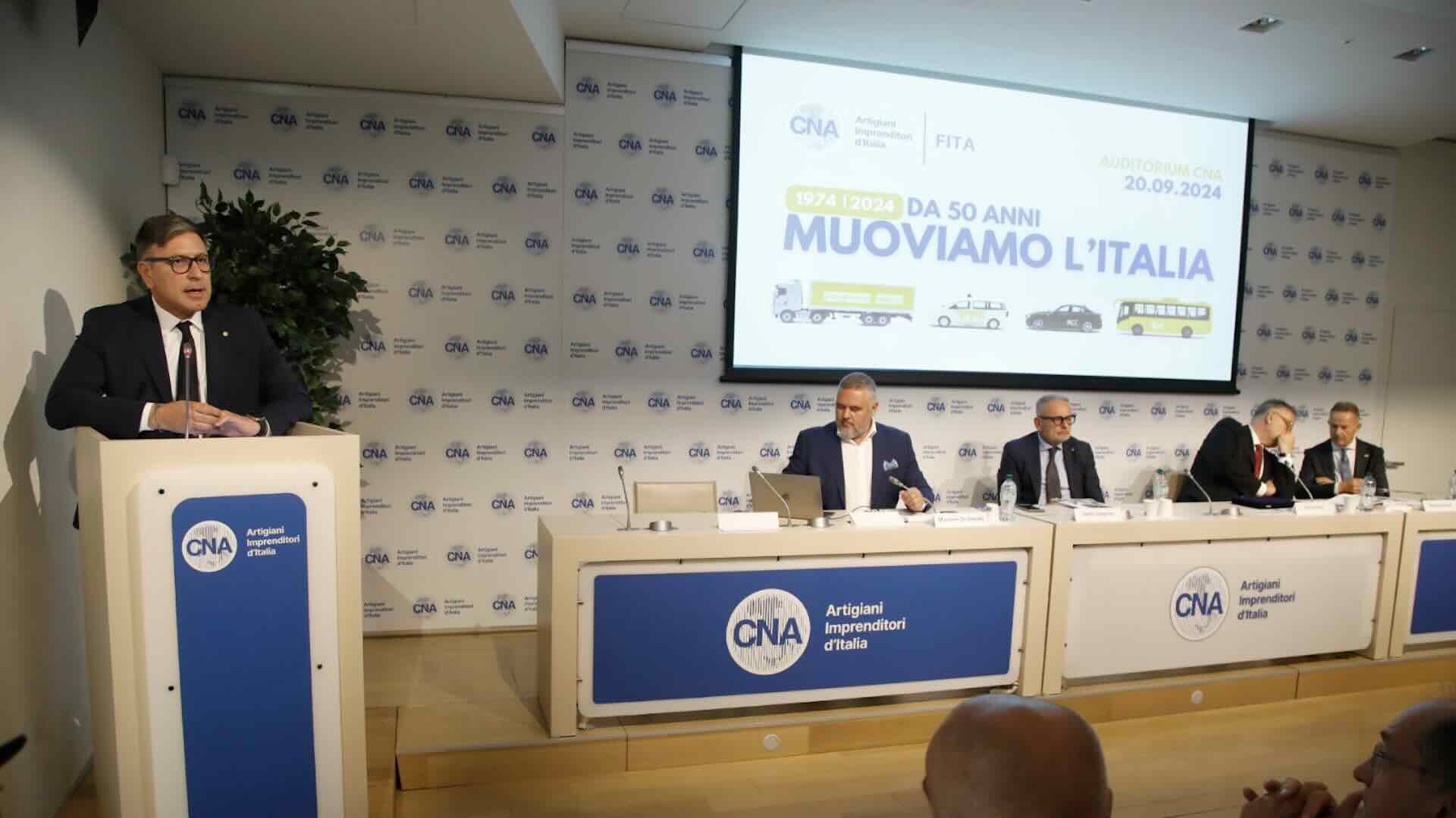 CNA Fita celebra 50 anni nel settore dei trasporti