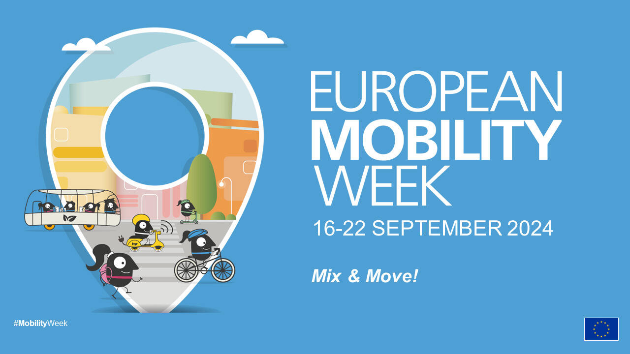 La Settimana Europea della Mobilità torna dal 16 al 22 settembre 2024