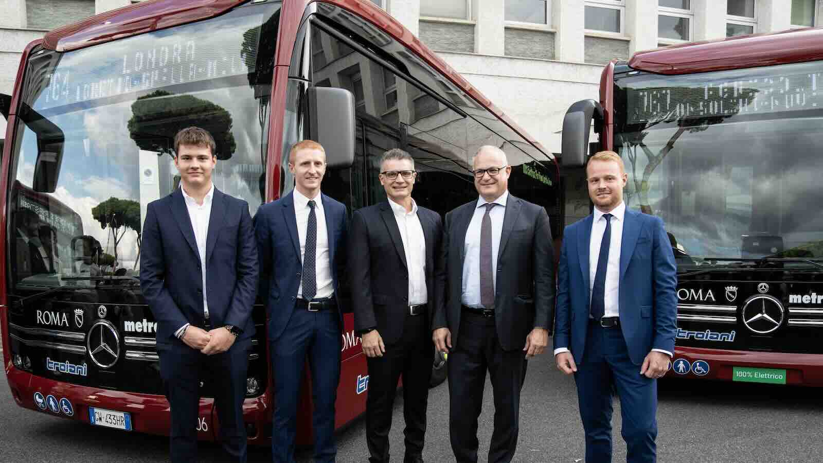 Autobus: Daimler Buses consegnerà a Roma 110 eCitaro ad Autoservizi Troiani