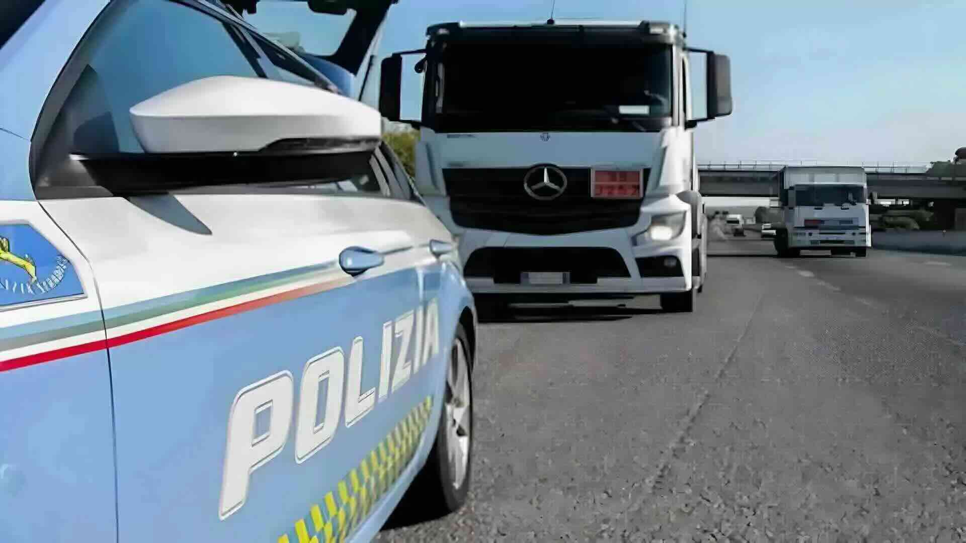 Controlli camion e bus dall’11 al 17 novembre 2024 sulle strade europee