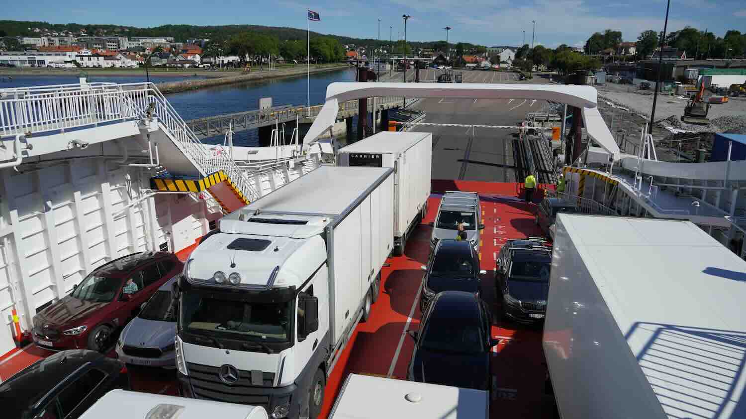 Veicoli e mezzi pesanti, nuove disposizioni di fissaggio a bordo delle navi Ro-Ro