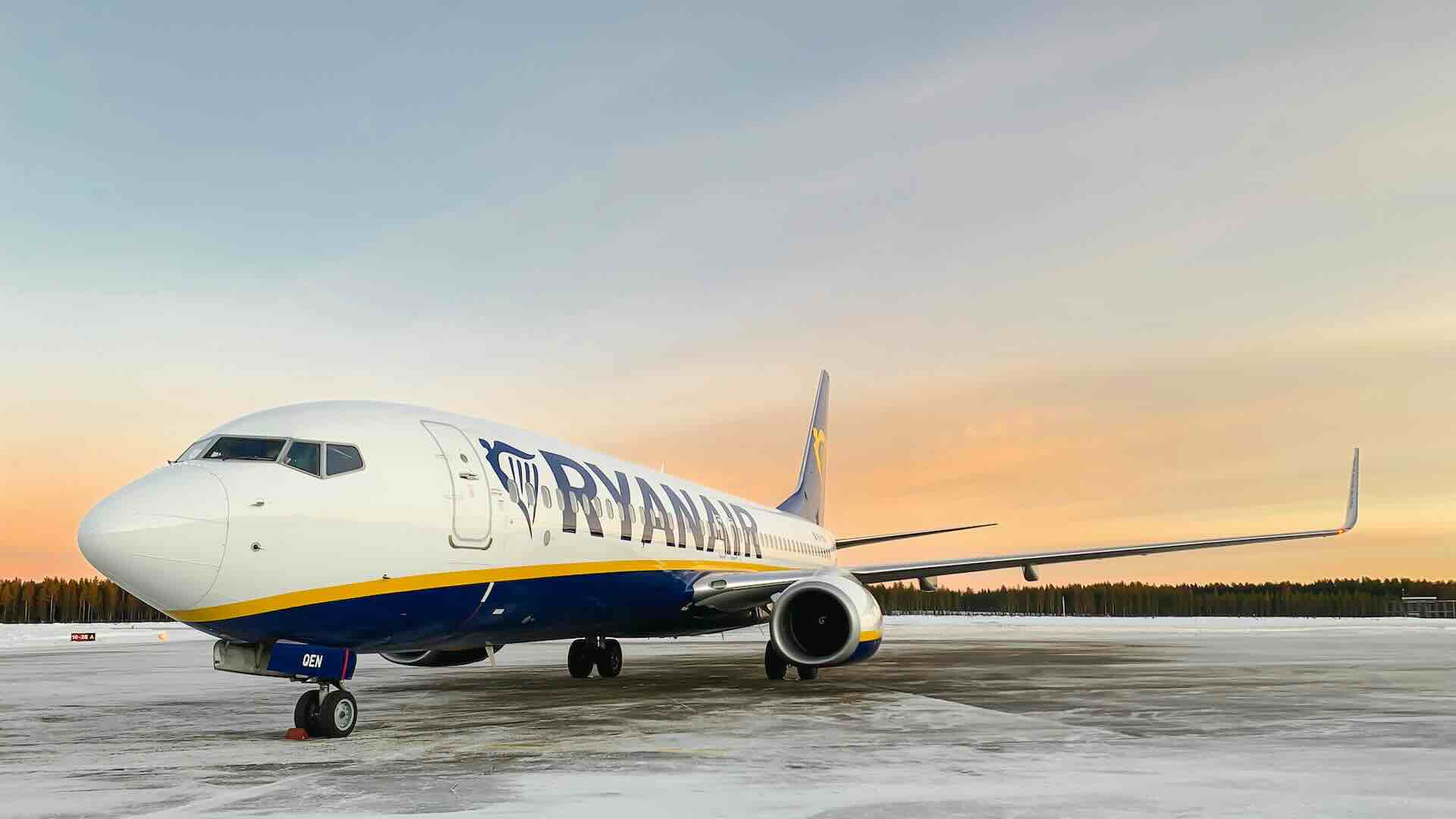 Il Black Friday Ryanair continua con i voli scontati della Cyber Week