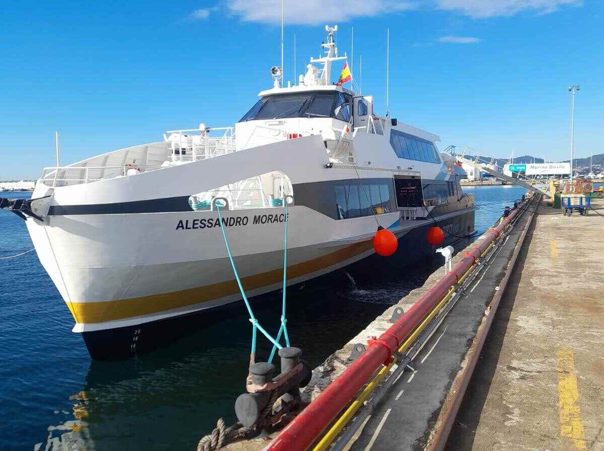 Liberty Lines: arriva a Trapani la nave ibrida veloce Alessandro Morace