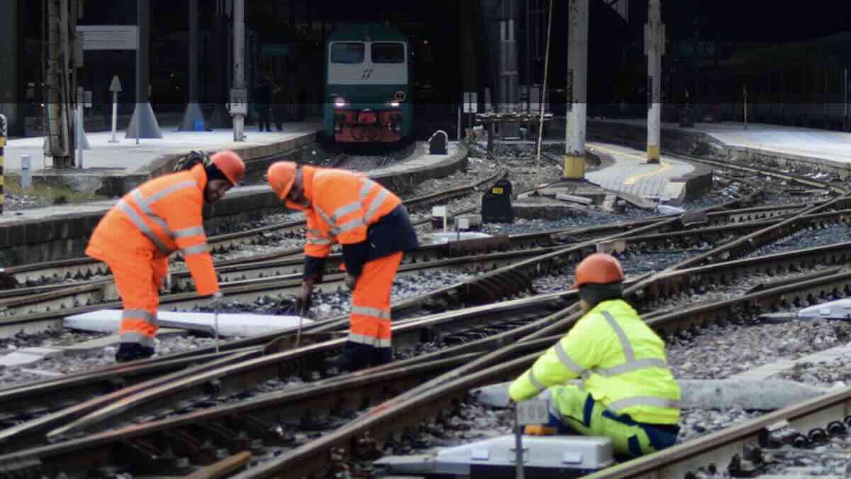 Sciopero treni il 10 gennaio 2025 del personale RFI manutenzione infrastrutture