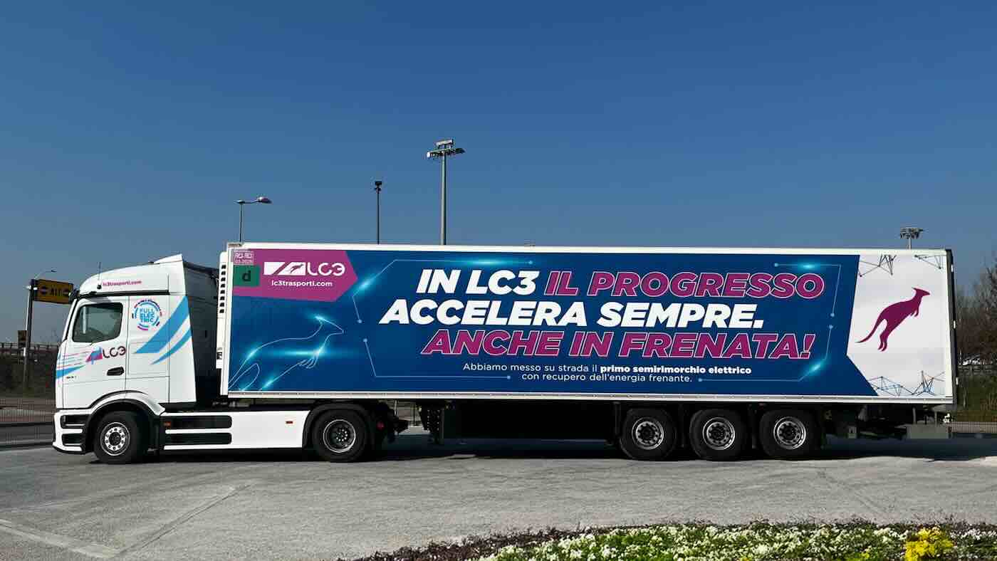 LC3 Trasporti: il primo Mercedes eActros 600 entra nella flotta dell’autotrasporto sostenibile