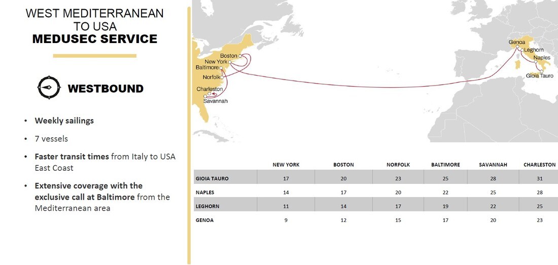 MSC ottimizza due servizi transatlantici: da Genova a New York in soli 9 giorni