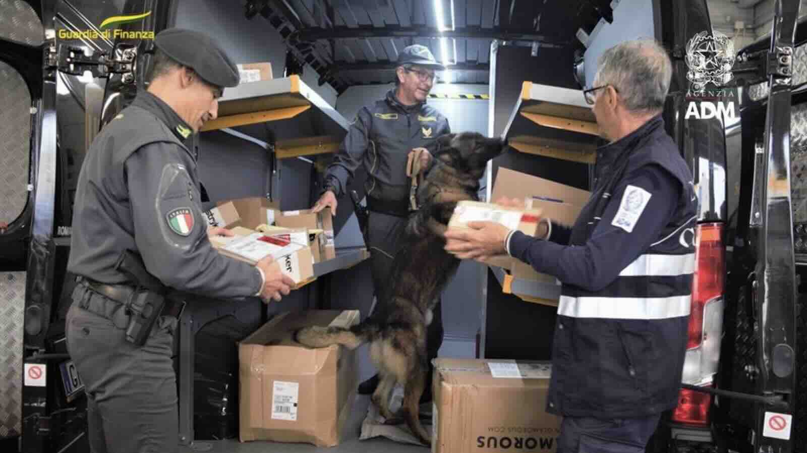 Controlli in aeroporto: sequestro di droga, alcol e cibo ad Ancona